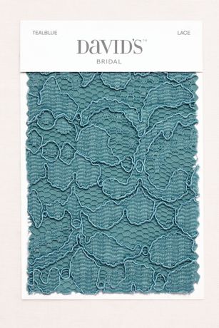 Teal Blue Fabric Swatch | David's Bridal