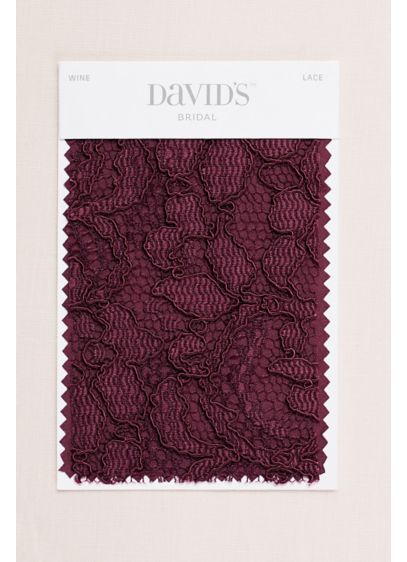card blueprint Wine Fabric Swatch David's Bridal card blueprint Wine Fabric Swatch David's Bridal