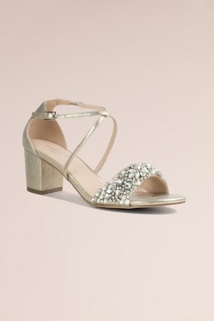 Picture of Evangeline Pearl and Crystal Stiletto Sandals
