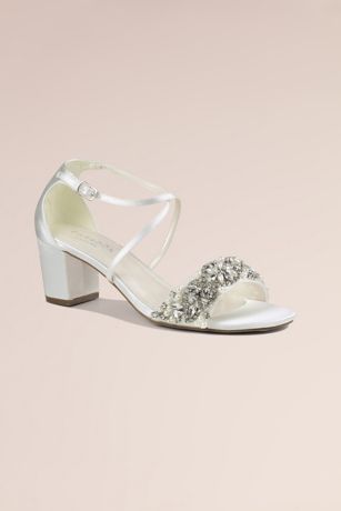 Picture of Evangeline Pearl and Crystal Stiletto Sandals