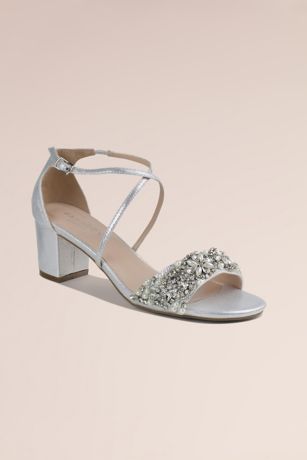 Picture of Evangeline Pearl and Crystal Stiletto Sandals