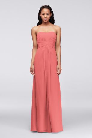 coral bridesmaid dresses