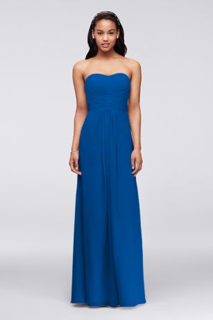 maid of honor royal blue dress