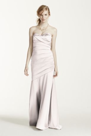 silver bridesmaid dresses david's bridal