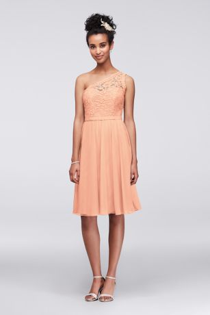 Peach Colored Bridesmaid Dresses David S Bridal