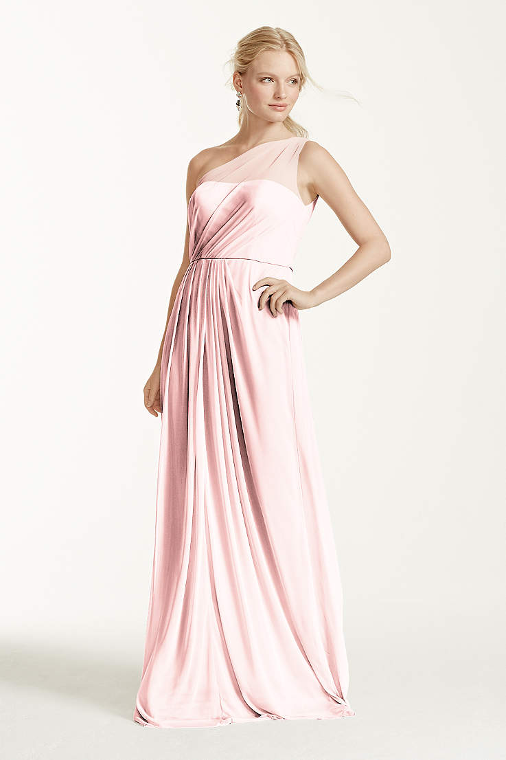 Blush Bridesmaid Dresses