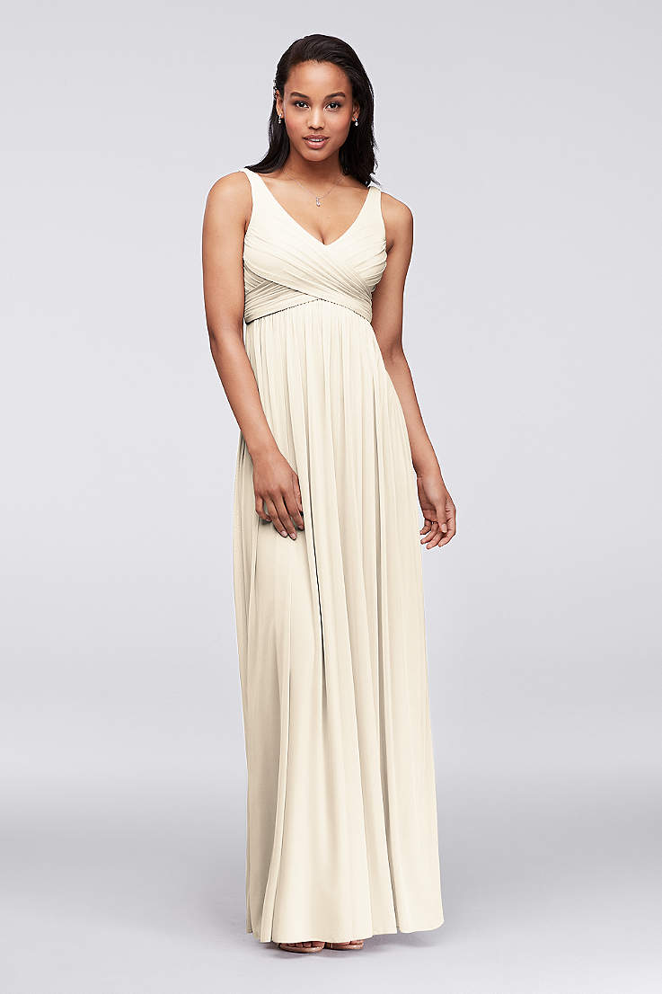 Neutral Bridesmaid Dresses: Ivory Taupe ...