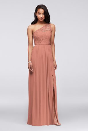 david's bridal coral bridesmaid dresses