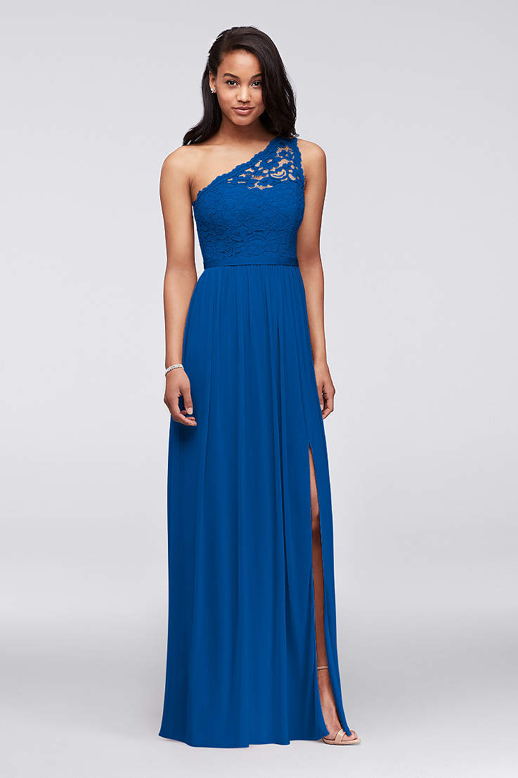 Royal Blue Bridesmaid Dresses - Long ...