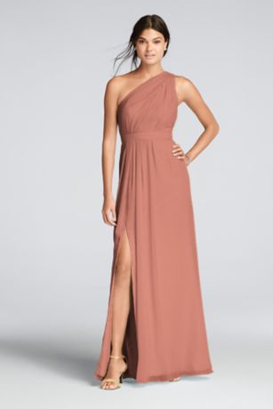 coral color bridesmaid dresses