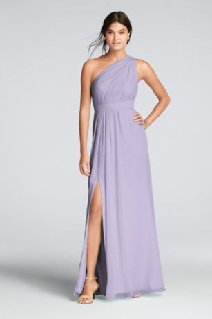 david's bridal purple bridesmaid dresses