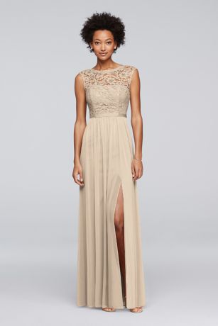 champagne rose gold bridesmaid dresses
