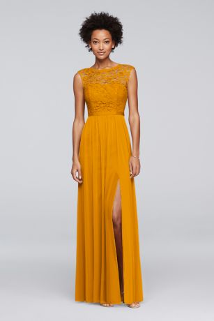 yellow wedding dresses bridesmaids