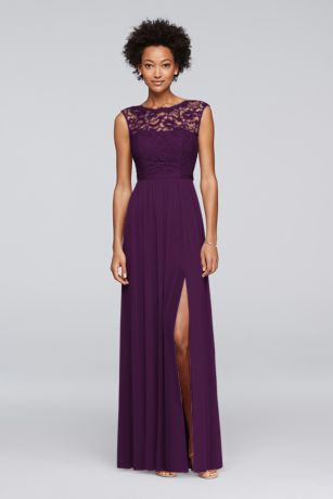 david's bridal purple colors