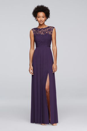 david's bridal plum