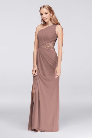 david's bridal dusty rose