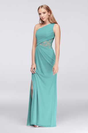 spa blue david's bridal