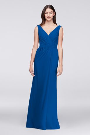 royal blue bridesmaid dresses david's bridal