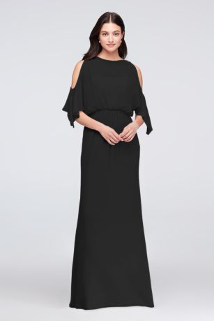 david's bridal black dresses