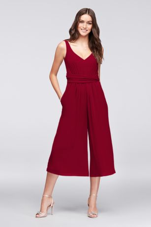 davids bridal bridesmaid jumpsuit