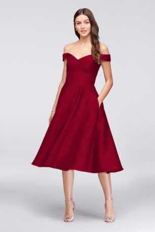 david's bridal maroon bridesmaid dresses