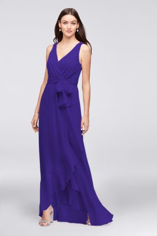 regency purple dress