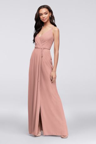 blush dress davids bridal