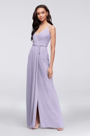 lavender and silver bridesmaid dresses