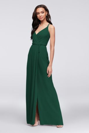 Picture of Double-Strap Georgette Wrap Dress