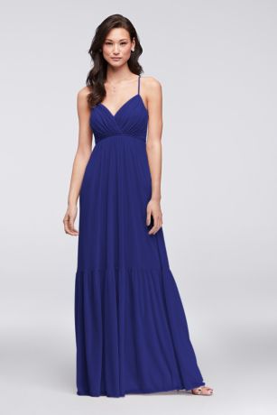 cobalt blue bridesmaid dresses david bridal