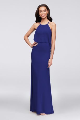 cobalt david's bridal