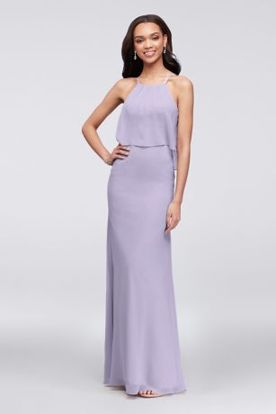 iris purple dress