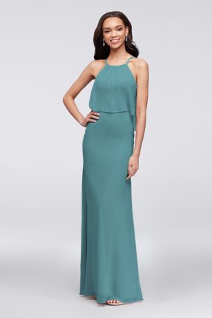 david's bridal teal