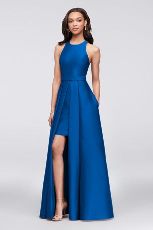 david's bridal royal blue dresses