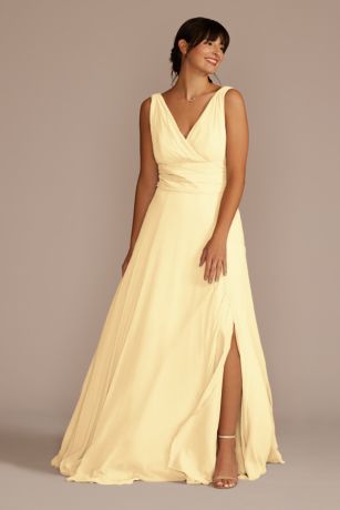 Yellow Bridesmaid Dresses in Pale ...