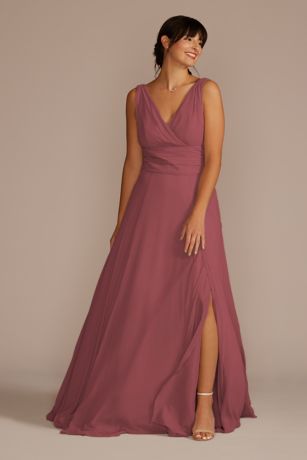 david's bridal blush bridesmaid