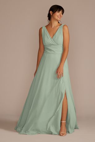 27+ Dusty Sage Bridesmaid Dresses David's Bridal Pics