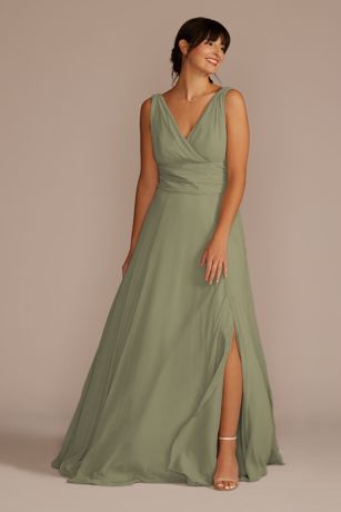 Evelina Bridesmaid Dress - Eucalyptus
