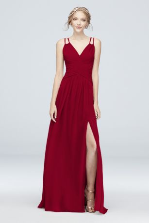 David's bridal best sale chiffon dress