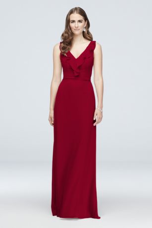 david's bridal plum bridesmaid dresses