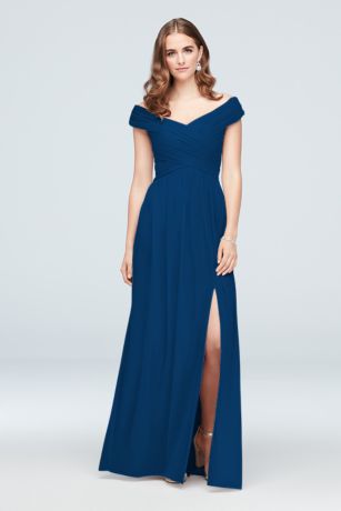 david's bridal sapphire blue bridesmaid dresses Color Alert: Sapphire Bridesmaid Dresses