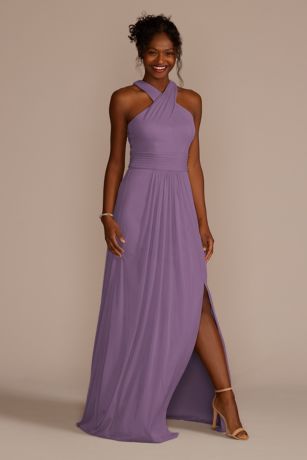 wisteria purple bridesmaid dresses