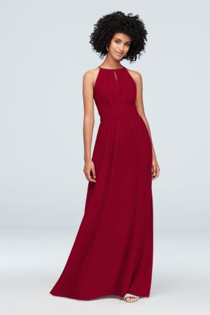 asos design fallen shoulder prom dress with tie detail