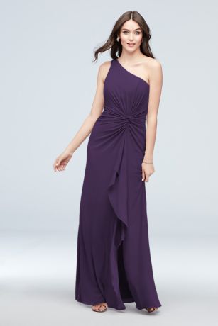 david's bridal lapis bridesmaid dress