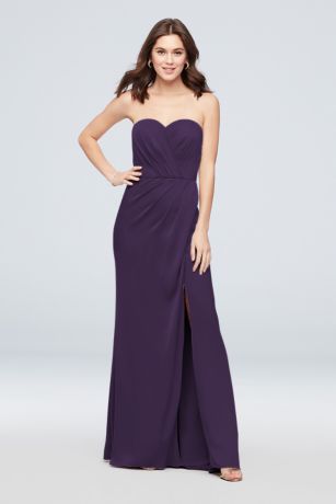 david's bridal lapis bridesmaid dress