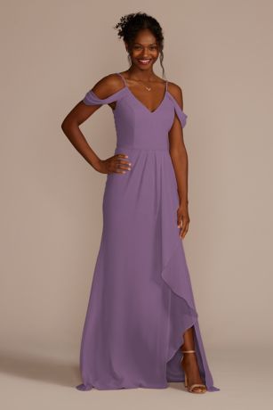 Picture of Cascading Off-the-Shoulder Dress