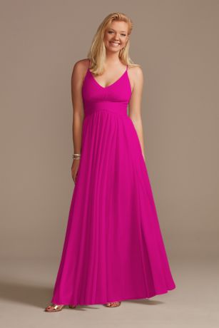 dark fuschia bridesmaid dresses