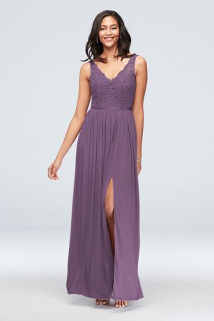 Lilac Lavender Bridesmaid Dresses David S Bridal