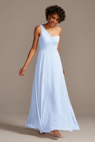 Picture of Full Skirt Dress with One Shoulder