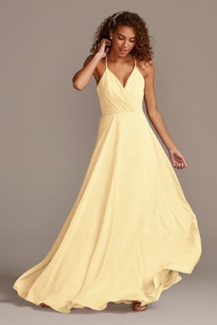 yellow bridal gown